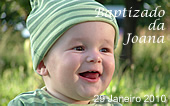 Etiquetas e cartões personalizados com a foto do bebé