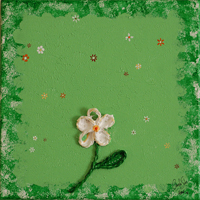 Nome: Primavera<br />
Técnica: Acrílico sobre Tela com aplicação de corda armada e pintada<br />
Dimensões: 30x30 cm<br />
Descrição: Estação do Ano  Primavera