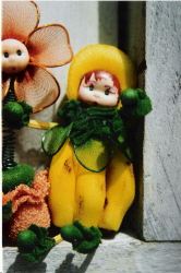 IMÃ BANANINHA E FLORZINHA. VALOR: R$ 3,00