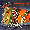 Pintura Abstracta em Acrílico, Telas