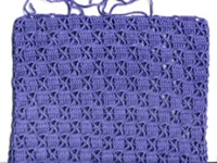 Blusinha com 4 alças finas para atar nos ombros
(cintura 50 cm)