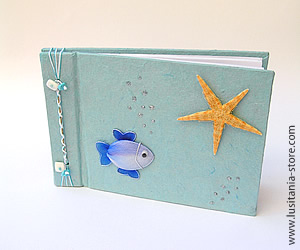 Agendas Personalizadas com Peixinho e Estrela do Mar