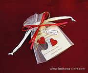 Convite de Casamento Puzzle com Saquinho de Organza