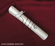 Convite de Casamento em Espiral com Pomba