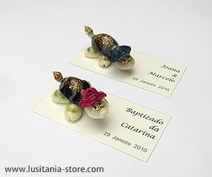 Mini Tartarugas feitas com Búzios do Mar