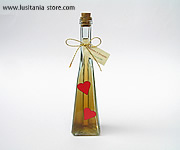 Mini Garrafinha de Licor do Amor (com corações)