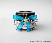 Mini Frasco de Compota de Morango decorado com Estrela do Mar